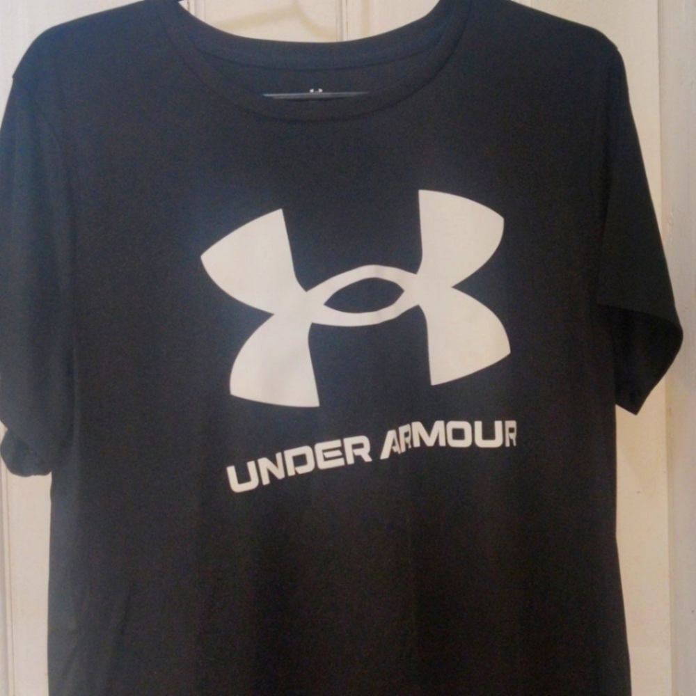Under Armour Big Logo Velocity T-shirt XL NWOT